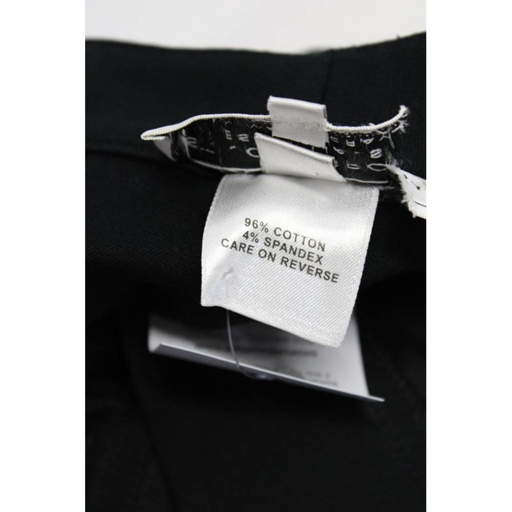 St. John Sport By Marie Gray Womens High Rise Pleated Trouser Pants Black Size 2 - Picture 6 of 7